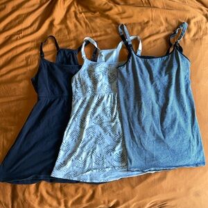 Nursing Breastfeeding Black, White, and Gray Tops